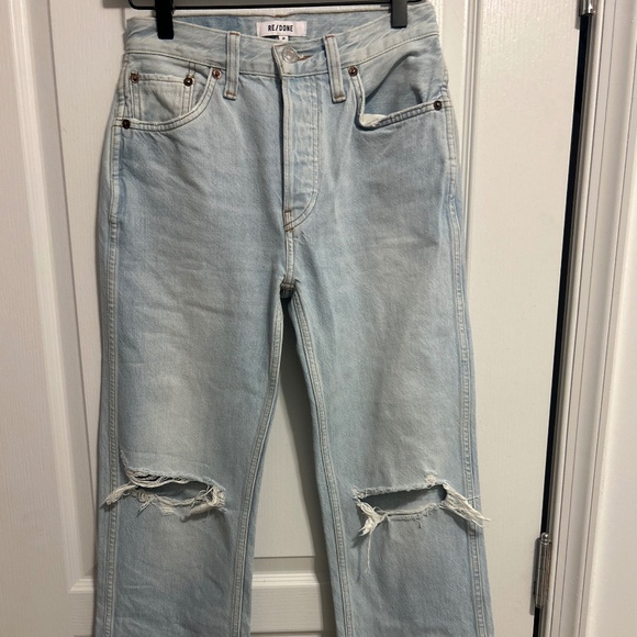 RE/DONE High Rise Rigid Loose Jean - Picture 3 of 5